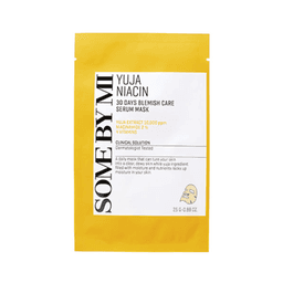 Some By Mi SOME BY MI YUJA NIACIN 30 DAYS BLEMISH CARE SERUM MASK (10 sheets packed in OPP)