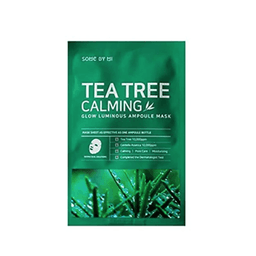 Some By Mi SOME BY MI 30 DAYS TEA TREE CALMING GLOW LUMINOUS AMPOULE MASK (10 sheets packed in OPP)