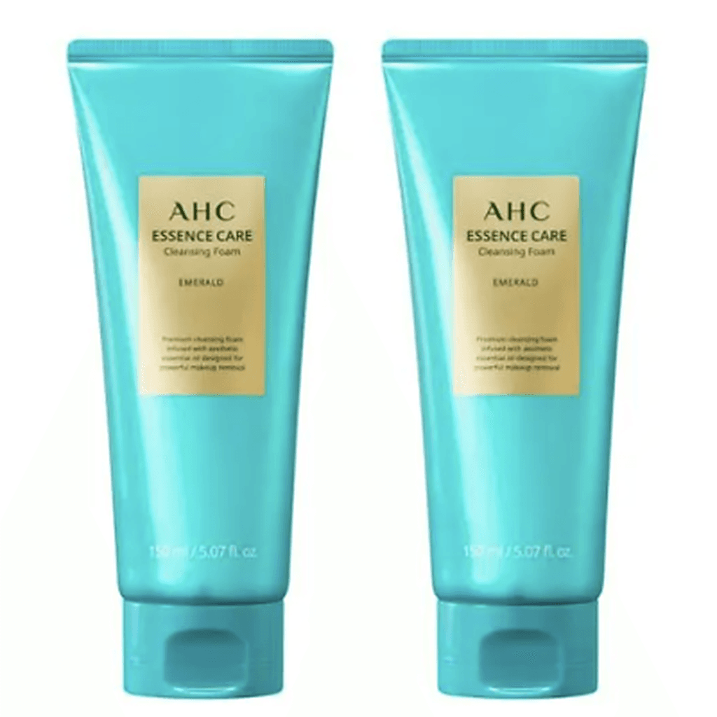 AHC AHC Essence Care Cleansing Foam Emerald Double Set
