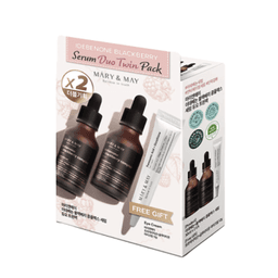 Mary&May Mary&May Idebenone Blackberry Serum Duo Twin Pack (30ml x2+Eye cream12g)