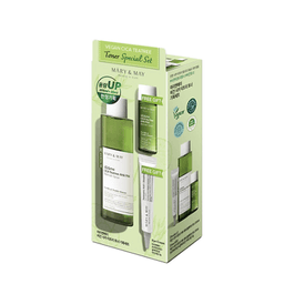 Mary&May Mary&May Vegan CICA Tea Tree Toner Special Set (200ml+30ml+Eye cream 12g)