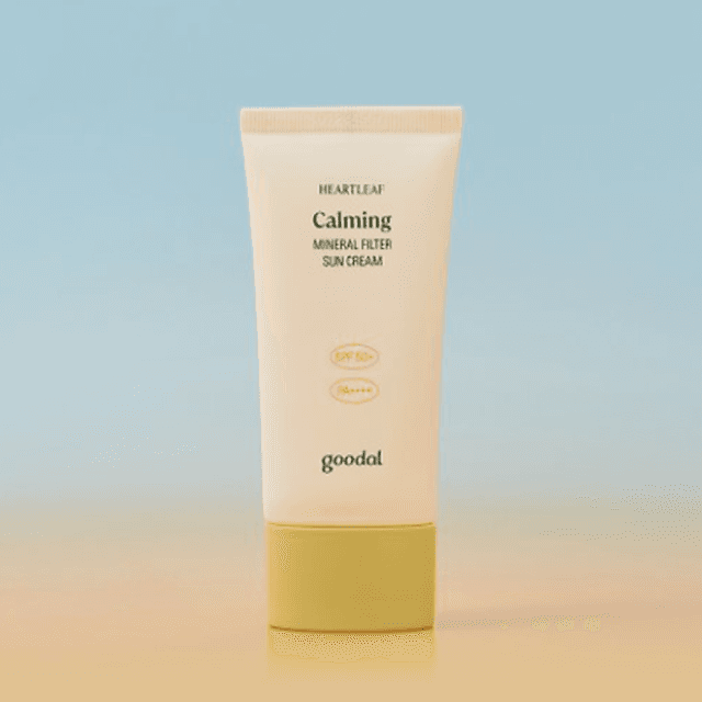 Goodal GOODAL HOUTTUYNIA CORDATA CALMING MINERAL FILTER SUN CREAM 50+ PA++++