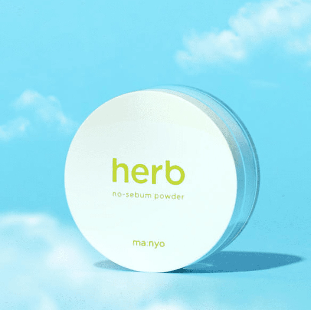 ma:nyo ma:nyo No-Sebum Powder Herb Green