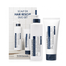 Dr.Ceuracle scalp dx scaling shampoo (500ml)scalp dx voluming treatment (200ml)