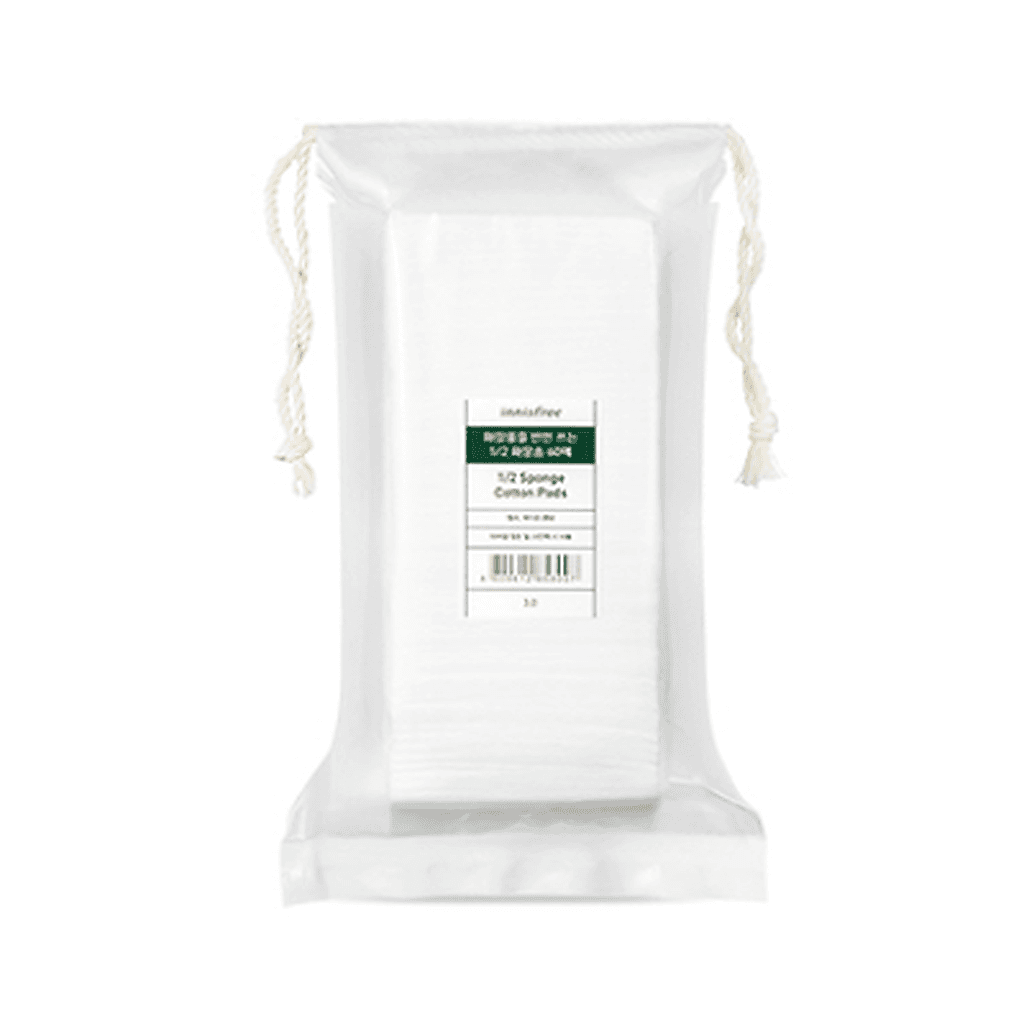 Innisfree Innisfree 60 sheets 1/2 cotton pads that use only half of cosmetics