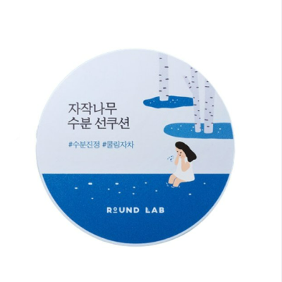 Round Lab Birch Juice Moisturizing Sun Cushion