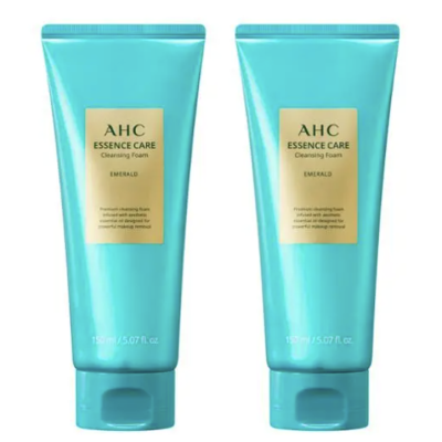 AHC AHC Essence Care Cleansing Foam Emerald Double Set