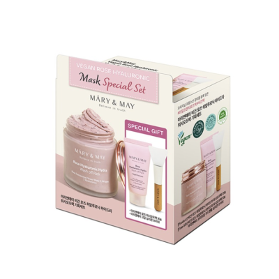 Mary&May Mary&May Vegan Rose Hyaluronic Mask Special Set (125g+30g)