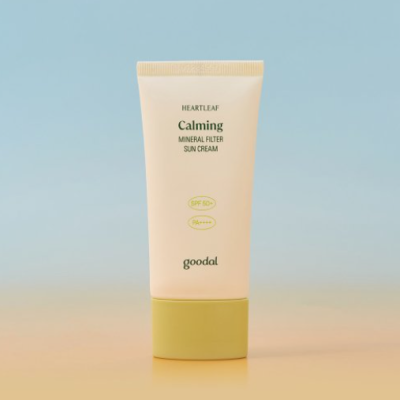 Goodal GOODAL HOUTTUYNIA CORDATA CALMING MINERAL FILTER SUN CREAM 50+ PA++++