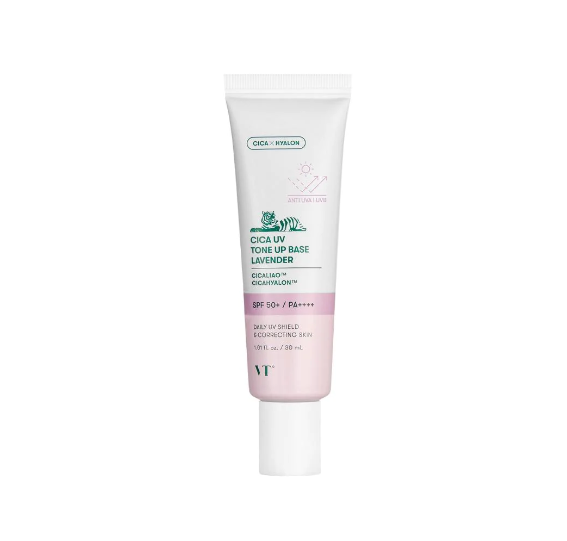 VT VT Cica UV Tone Up Base Lavender