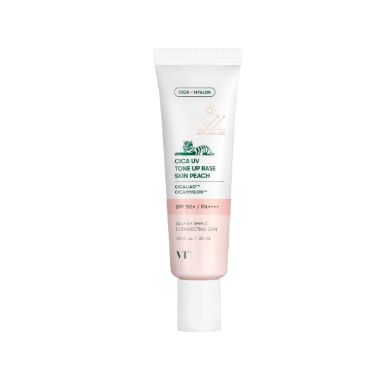 VT VT CICA UV Tone Up Base Skin Peach