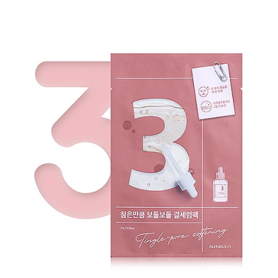 Numbuzin No.3 Tingle-Pore Softening Sheet Mask (1ea)