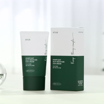 Anua HEARLEAF SILKY MOISTURE SUNCREAM