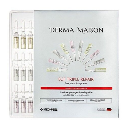 MEDI-PEEL DERMA MAISON EGF TRIPPLE REPAIR PROGRAM AMPOULE