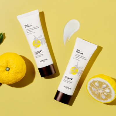 SKINFOOD YUJA C TONE UP CREAM