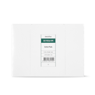 Innisfree Innisfree regular cotton pads 80 sheets
